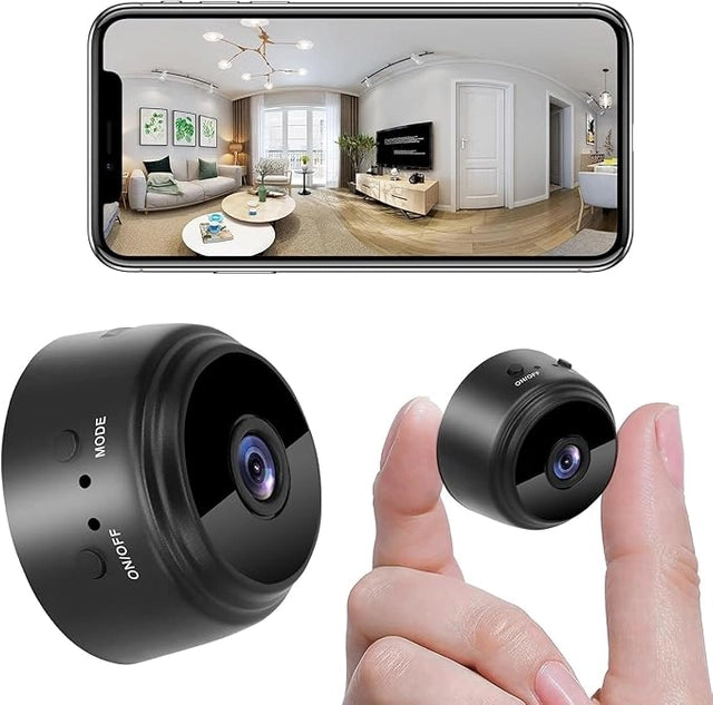 🔒 GadgetsVault® Mini WiFi Security Camera – Smart Protection 24/7