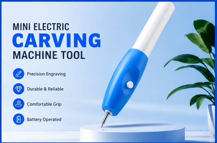Mini Electric Engraving Pen – Precision Carving Tool for DIY Crafts, Wood, Glass, Metal & Personalized Gifts