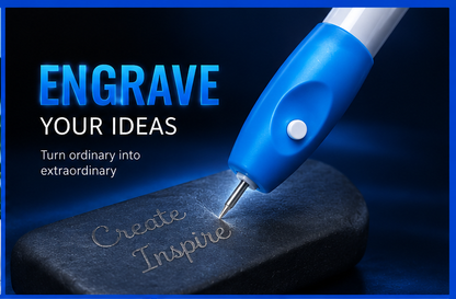 Mini Electric Engraving Pen – Precision Carving Tool for DIY Crafts, Wood, Glass, Metal & Personalized Gifts