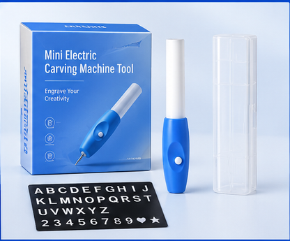 Mini Electric Engraving Pen – Precision Carving Tool for DIY Crafts, Wood, Glass, Metal & Personalized Gifts