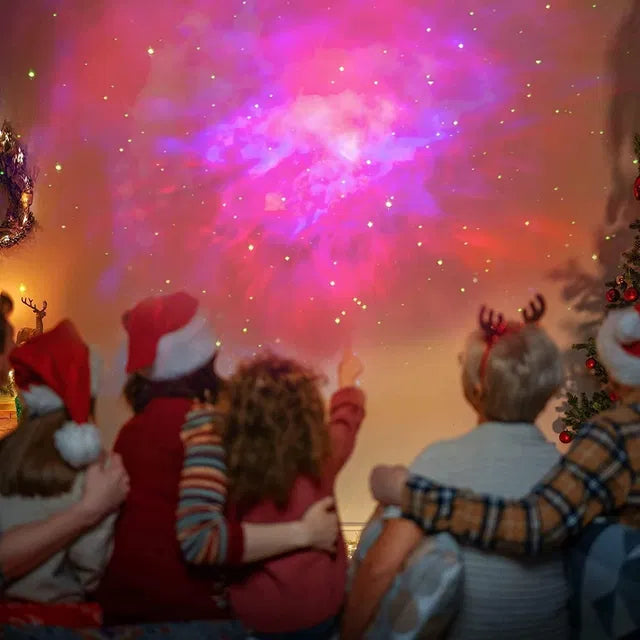 GalaxyGlow Astronaut Projector™ – 360° Magnetic Rotation, Remote Control & Starry Night Lamp