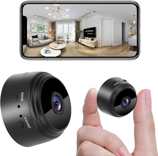 🔒 GadgetsVault® Mini WiFi Security Camera – Smart Protection 24/7